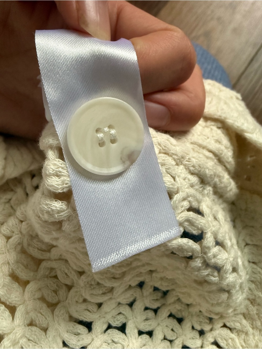 Primark Cream Crochet Top - Picture 8 of 10